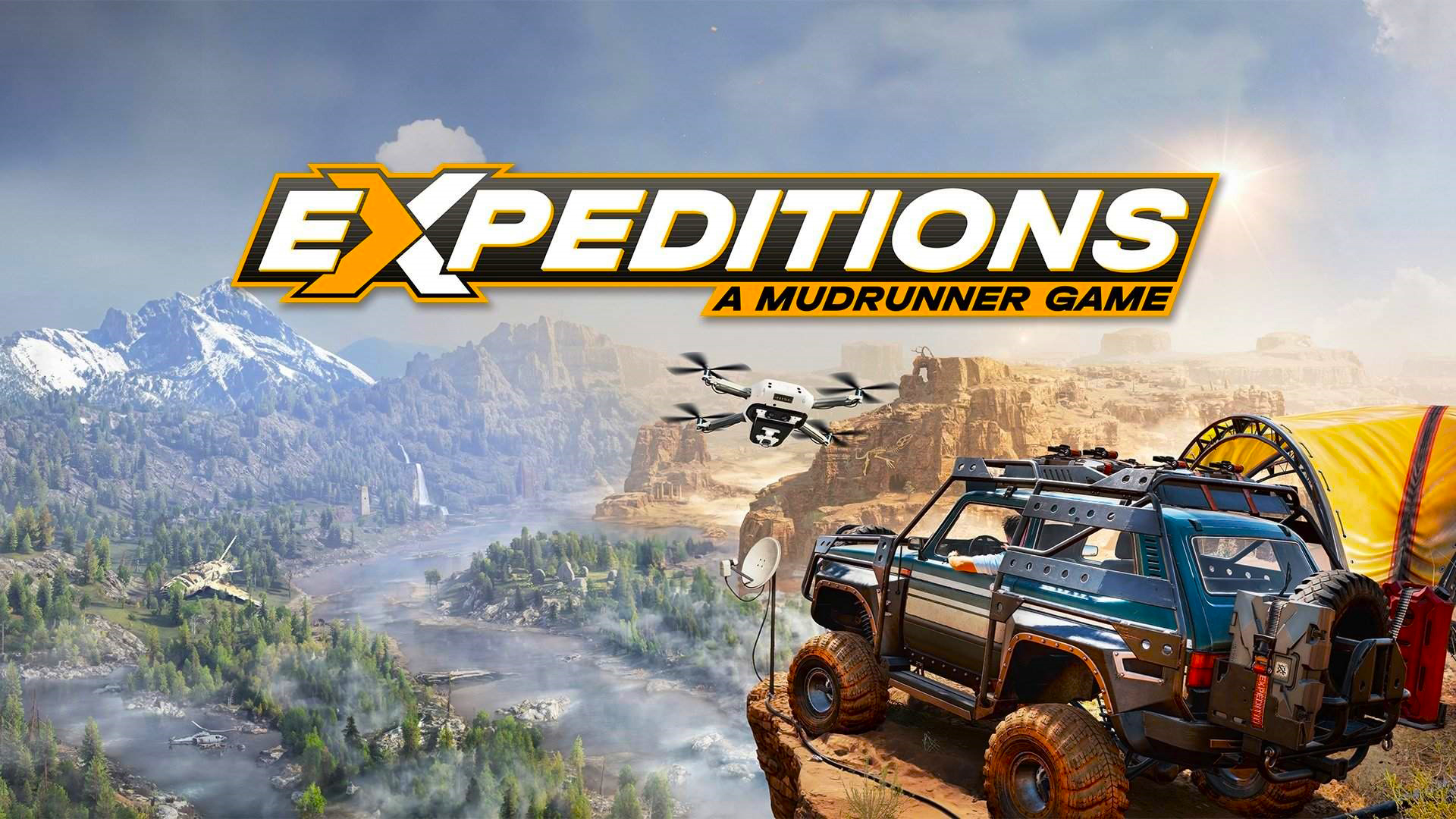 Expeditions: A MudRunner Game ► На троих его даешь! ► Прохождение #45