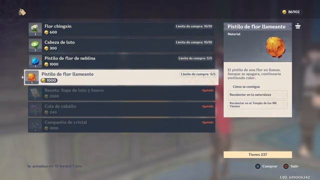 Genshin Impact - Donde comprar flores en Mondstadt y Liyue para subir de nivel a tus personajes ?? смотреть онлайн
