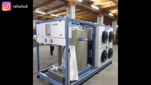 Льдогенератор. Льдогенератор чешуйчатого льда.   холодильное оборудование.