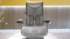 Эргономичные офисное кресло Falto Scala с подножкой