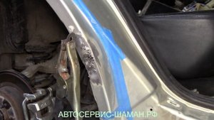 Кузовной ремонт Infiniti FX 35. Готовим авто к покраске. Красим арку, заднее крыло и дверь. Обучени