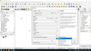 How to Create Point Buffer in QGIS