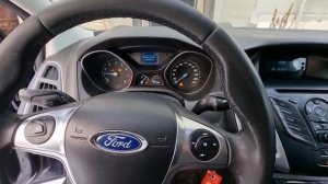 запуск мотора Ford Focus 3 2012 1,6 125 лс / start engine Ford Focus 3 2012 1,6 125 hp
