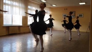 Открытый урок. Народный танец середина. ср-1 и ср-2. ч 2. Folk dance lesson in Russia