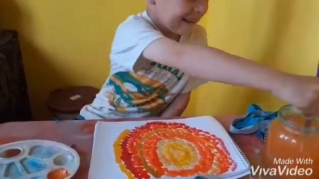 ИЗО 1 класс Урок-сказка Разноцветные краски. Разноцветный ковёр осенний и зимний.