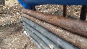 делаю большУю СТЕНУ l РОЗЫГРЫШ l закапываю СТЕНУ ЗЕМЛЯНКИ l 19.10.21 ☀ 25 ВЫПУСК