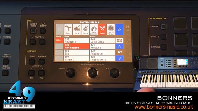 Casio MZ-X500 Keyboard - 330 Rhythm Styles Part 3/6 смотреть онлайн
