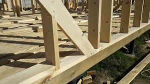 Вторая верхняя обвязка и другие узлы сопряжения силового каркаса