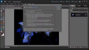 How to change color settings, manage color, and disable printer with Adobe Photoshop Elements 10