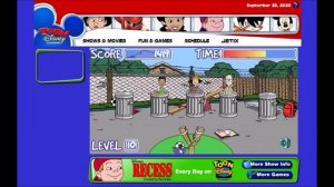 Disney Recess Dodgeball Game