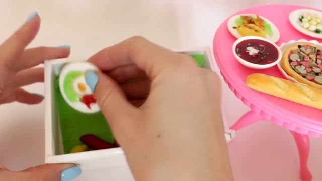 ПРАЗДНИК ЖИВОТА / Еда для кукол Барби из полимерной глинны