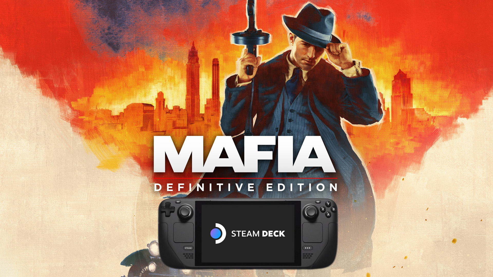 Играю в Mafia Definitive Edition на Steam Deck. Геймплей и фреймрейт