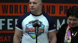 Интервью Федора Емельяненко