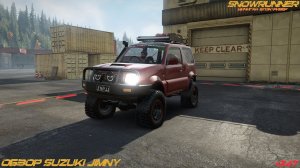 SnowRunner - Обзор Suzuki Jimny - Мичиган - Блэк-Ривер  - #347