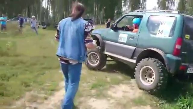 ПОСЛЕДНИЕ МИНУТЫ ЖИЗНИ SUZUKI jimny. Перевернулся... смотреть онлайн