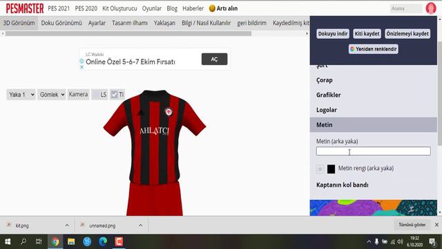 FORMA NASIL YAPILIR? FORMA VE LOGO PES 2021'E NASIL EKLENİR? смотреть онлайн
