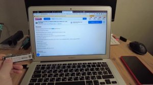 Замена SSD в MacBOOK Air. Папка с знаком вопроса.