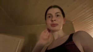 ОТДЫХ в САУНЕ / КОРЕШ и ВИШЕНКА на ГОРНОЛЫЖНОМ КУРОРТЕ