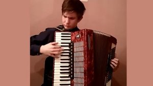 Р Бажилин Листок из военных песен, Шкляев Виктор Сергеевич, Народные инструментыаккордеон, соло, 29