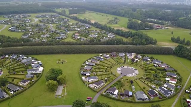 Круглые садовые участки в Дании смотреть онлайн