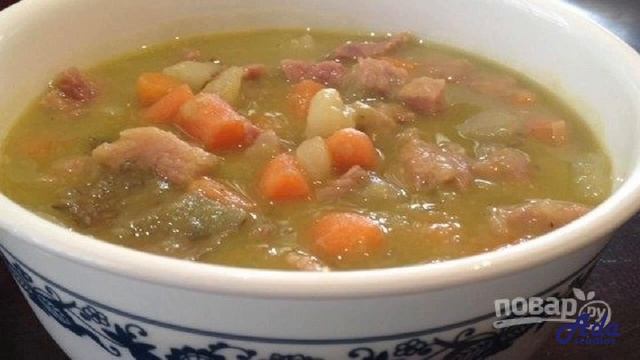 Гороховый суп простой Рецепт, пошаговый, как приготовить, видеорецепт смотреть онлайн