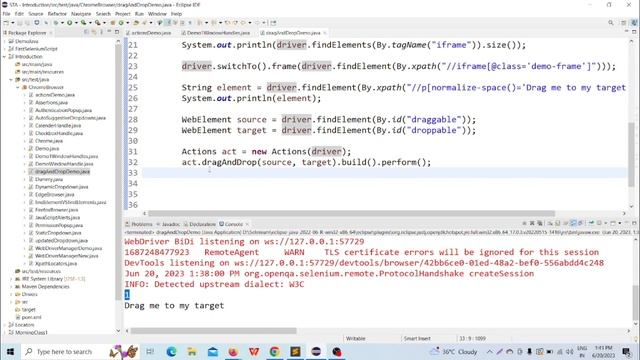 How To Perform Drag and Drop in Selenium WebDriver | Selenium Drag and Drop Java Example #selenium