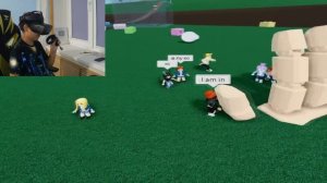 ROBLOX в VR с БОЛЬШИМИ РУКАМИ! ?