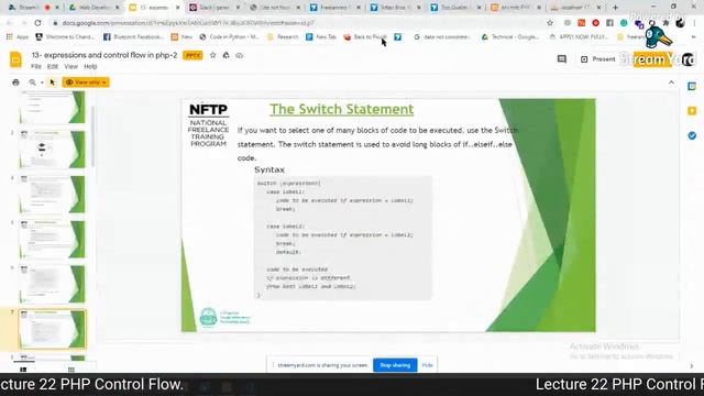 LECTURE 22 | PHP | CONTORL FLOW | URDU | HINDI | WEB TUTOR смотреть онлайн