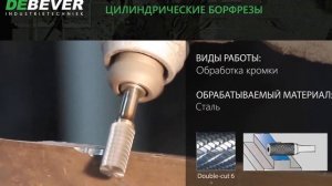 Твердосплавные борфрезы для металлообработки