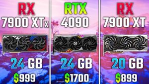 RX 7900 XTX против RTX 4090 против RX 7900 XT  Тест в 7 играх