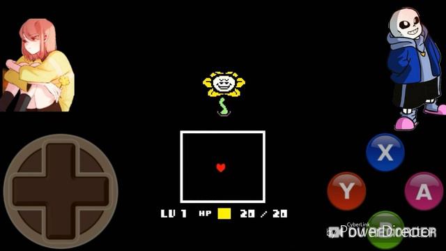 Undertale mod colour Sprite and glitch Chara смотреть онлайн