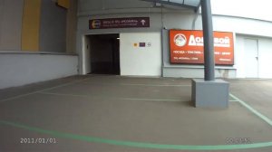 Проход со станции МЦК "Дубровка" в ТРЦ "Мозаика".