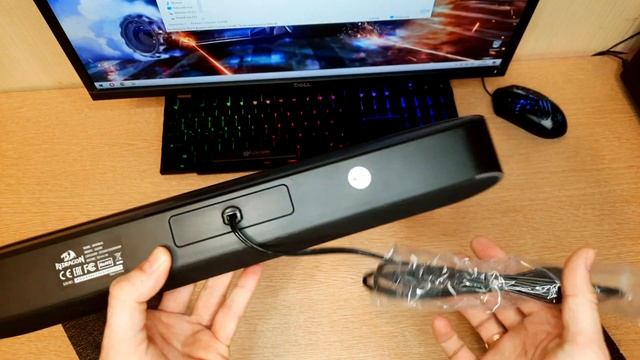 Саундбар Redragon Adiemus RGB стильное и компактное решение акустики для ПК