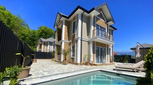 Обзор дома в Сочи с ремонтом и бассейном и видом на море | В классическом стиле