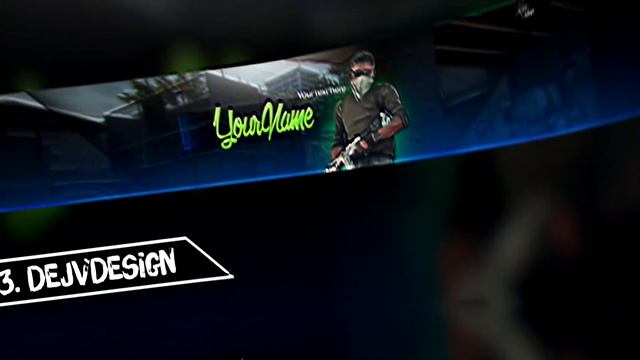 TOP 5 BANNER TEMPLATE FREE #1 ! Photoshop CC & CS6 смотреть онлайн