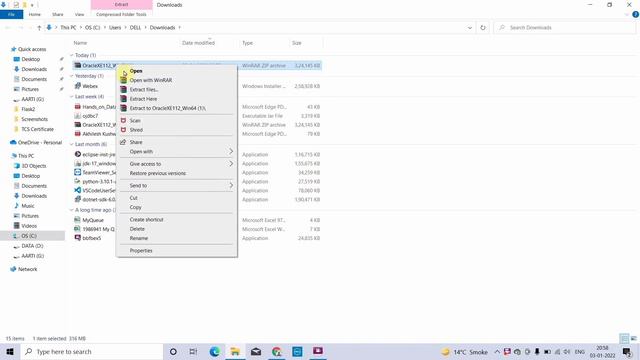 Oracle 11g installation on windows 10 64 bit | Learn Coding
