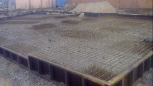 Фундамент плита под многоэтажный дом Киевская обл.