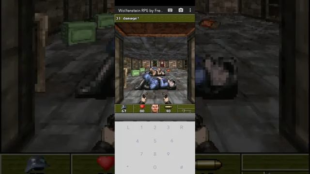 Wolfenstein RPG - The tower (Mission 1) "JAVA Game" Android Gameplay смотреть онлайн