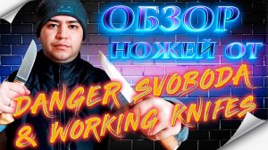 Распаковка и обзор ножей от WorkingKnife и Danger Svoboda