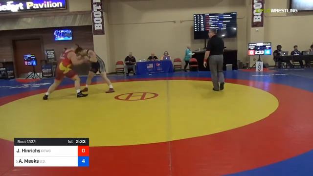 2018 Marine Corps US Open/Senior Men's Greco-Roman 130 5th Place - Jarrod Hinrichs (GEWC) Vs. Alto смотреть онлайн