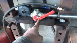 газовый горн + горелка с наддувом