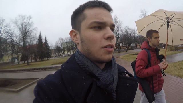 ПОПАЛИ В ЖУТКУЮ ВЬЮГУ ВО ВРЕМЯ СЪЕМОК В НОВГОРОДЕ!! смотреть онлайн