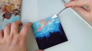 Как зарабатывать продавая маленькие картины. Рисуем миниатюру маслом. Как хранить маленькие работы.