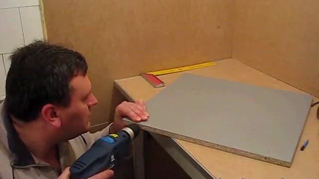 Сверление под конфирмат