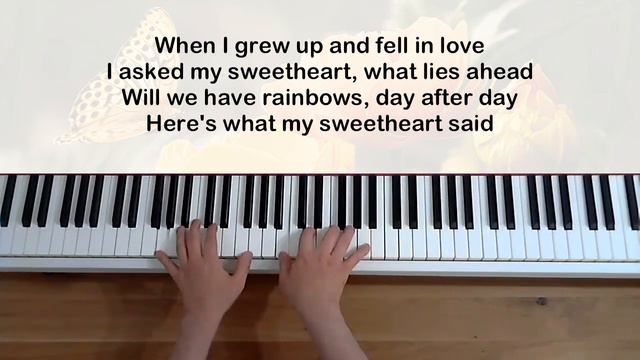 Doris Day - Que sera sera (with lyrics / avec paroles) - Piano смотреть онлайн