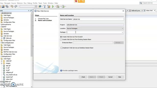 Creating a SOAP Web Service name as Calculator смотреть онлайн