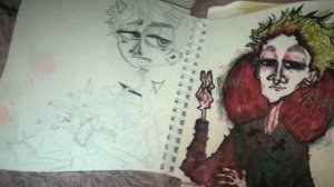 2017-2018 обзор ДВУХ СКЕТЧБУКОВ/Школьный скетчбук/Sketchbook/КАК НЕ НАДО РИСОВАТЬ ЧАСТЬ 2