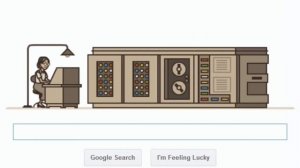 Grace Hopper Грейс Хоппер Google Doodle