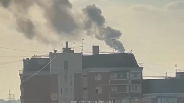 ❗️Один из беспилотников упал на территорию Московского нефтеперерабатывающего завода #новости