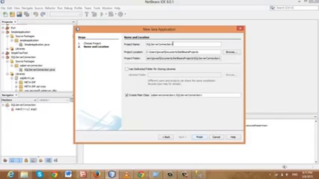 Java Connect to Microsoft SQL Server on NetBeans смотреть онлайн